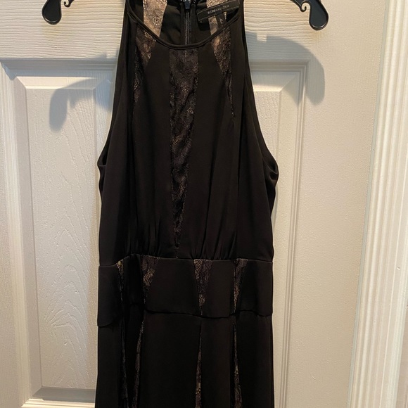 Bcbg black dress with lace inserts - Picture 4 of 6